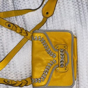 yellow purse